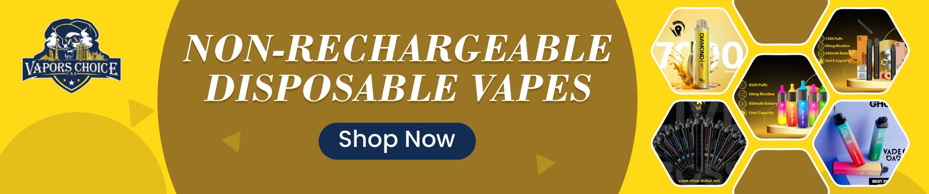 Non-Rechargeable Disposable Vapes