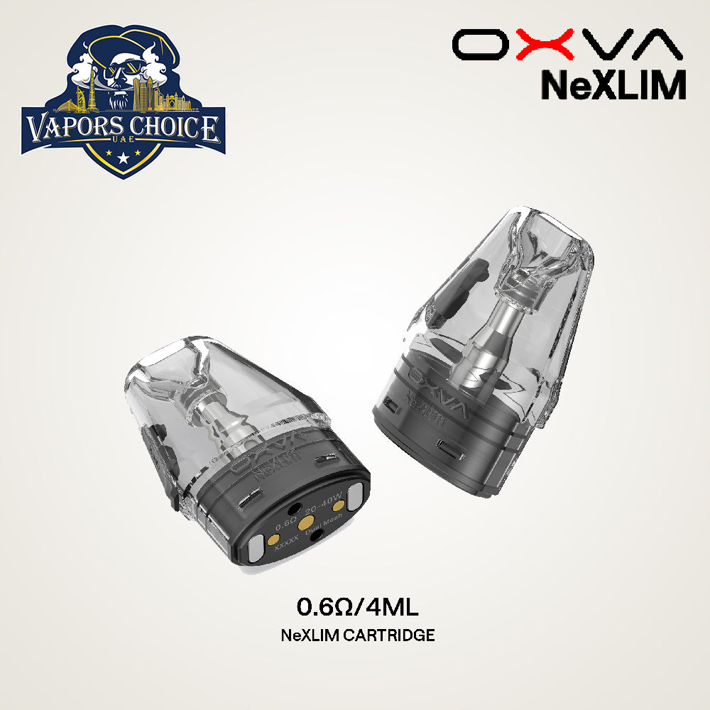 OXVA NeXLIM (TOP FILL) REPLACEMENT PODS - Vapors Choice UAE OXVA NeXLIM (TOP FILL) REPLACEMENT PODS - Vapors Choice UAE