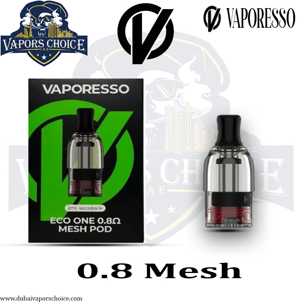 VAPORESSO ECO NANO ONE PRO REPLACEMENT PODS UAE 0,8 Mesh Ras Al Khaimah, Fujairah