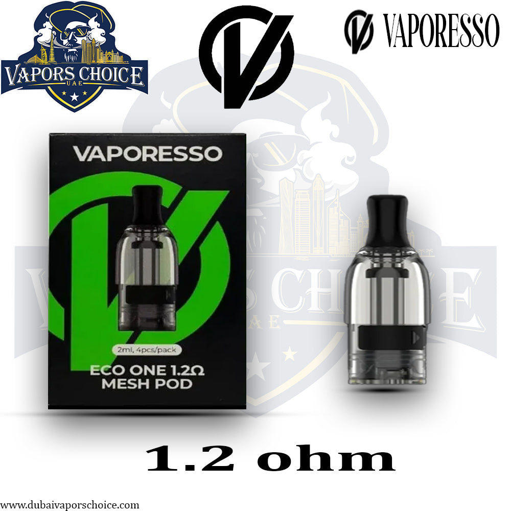 VAPORESSO ECO NANO ONE PRO REPLACEMENT PODS UAE 1,2 Ohm  Sharjah, Ajman