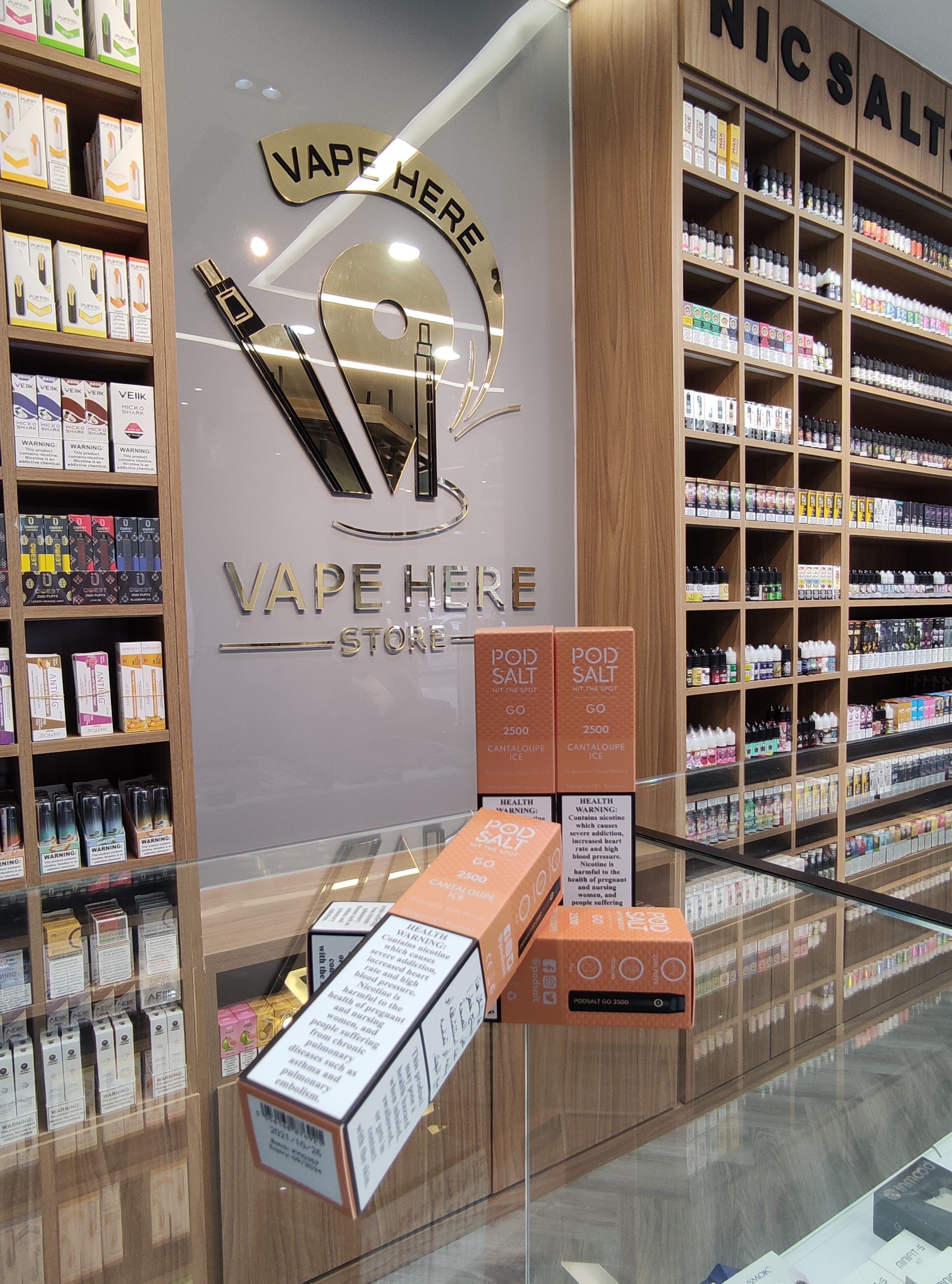 PS GO 2500 Disposable Vape Device (20mg) - Vape Here Store