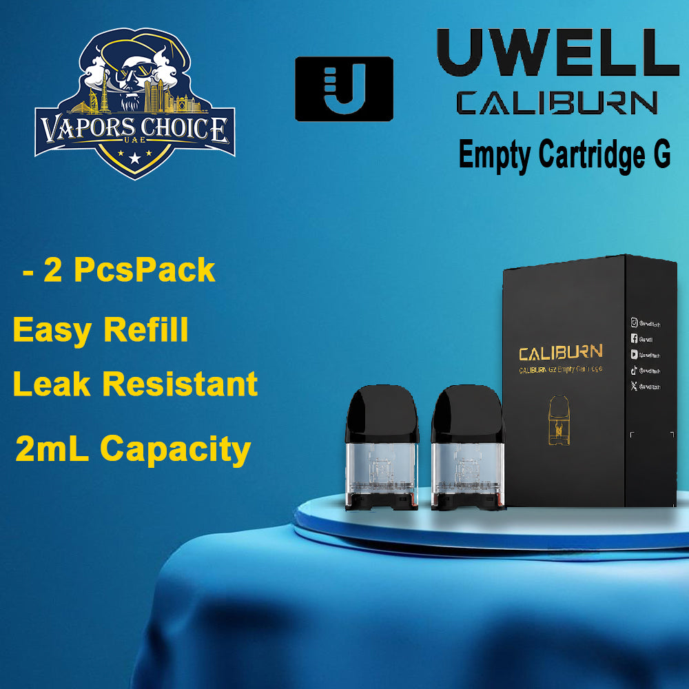 Uwell Caliburn G Empty Cartridge Regular price & Abu Dhabi 