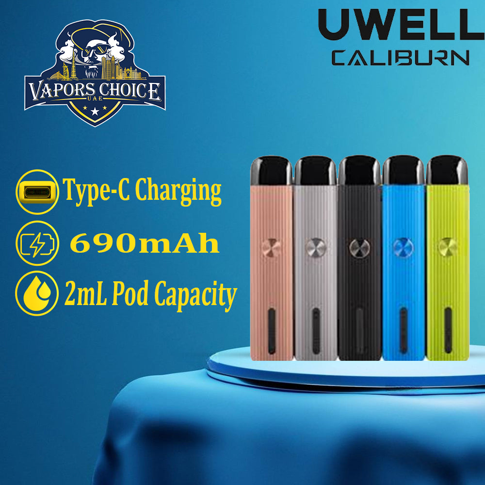 Uwell Caliburn G Pod System 690mAh - 15W & UAE & Abu Dhabi 