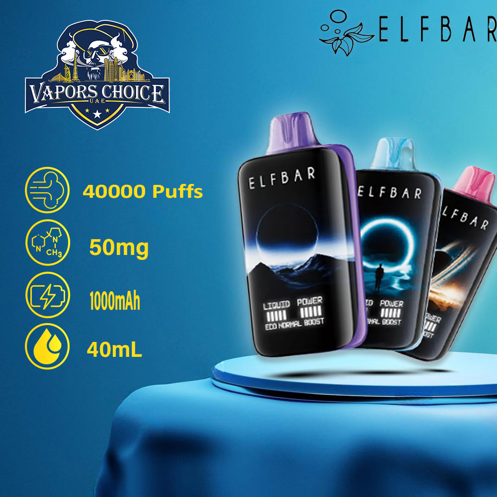 ELF BAR MOONNIGHT 40K PUFFS DISPOSABLE VAPE  & UAE & Abu Dhabi 