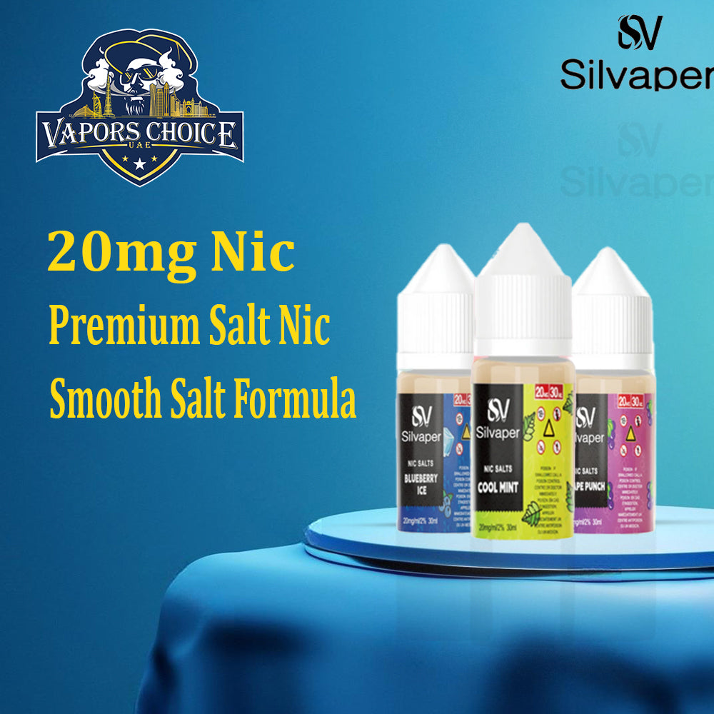 New Silvaper 20mg - Salt Nic 30ml E-Liquid & UAE & Abu Dhabi 