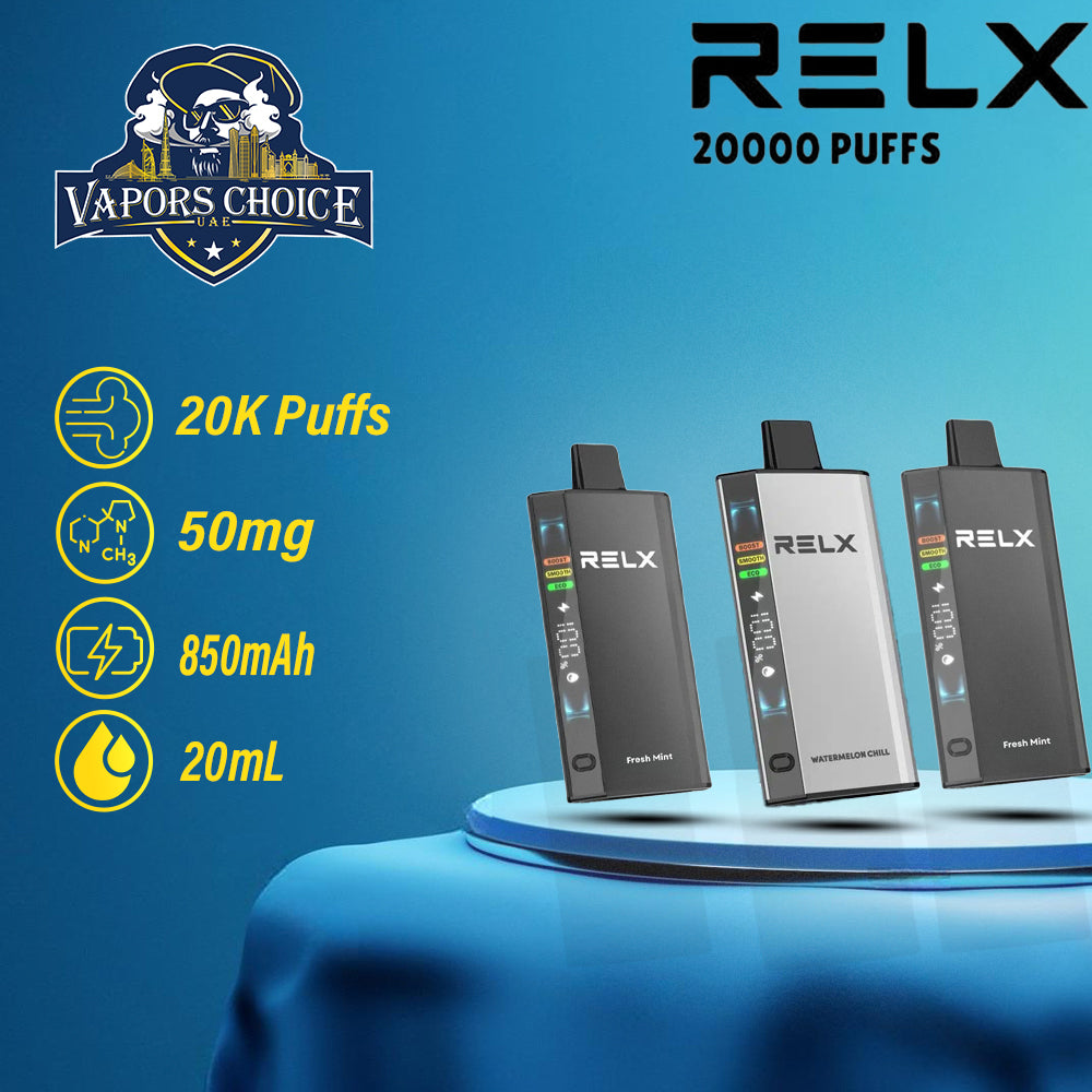 RELX ACE 20K Puffs Disposable Vape & UAE & Abu Dhabi 