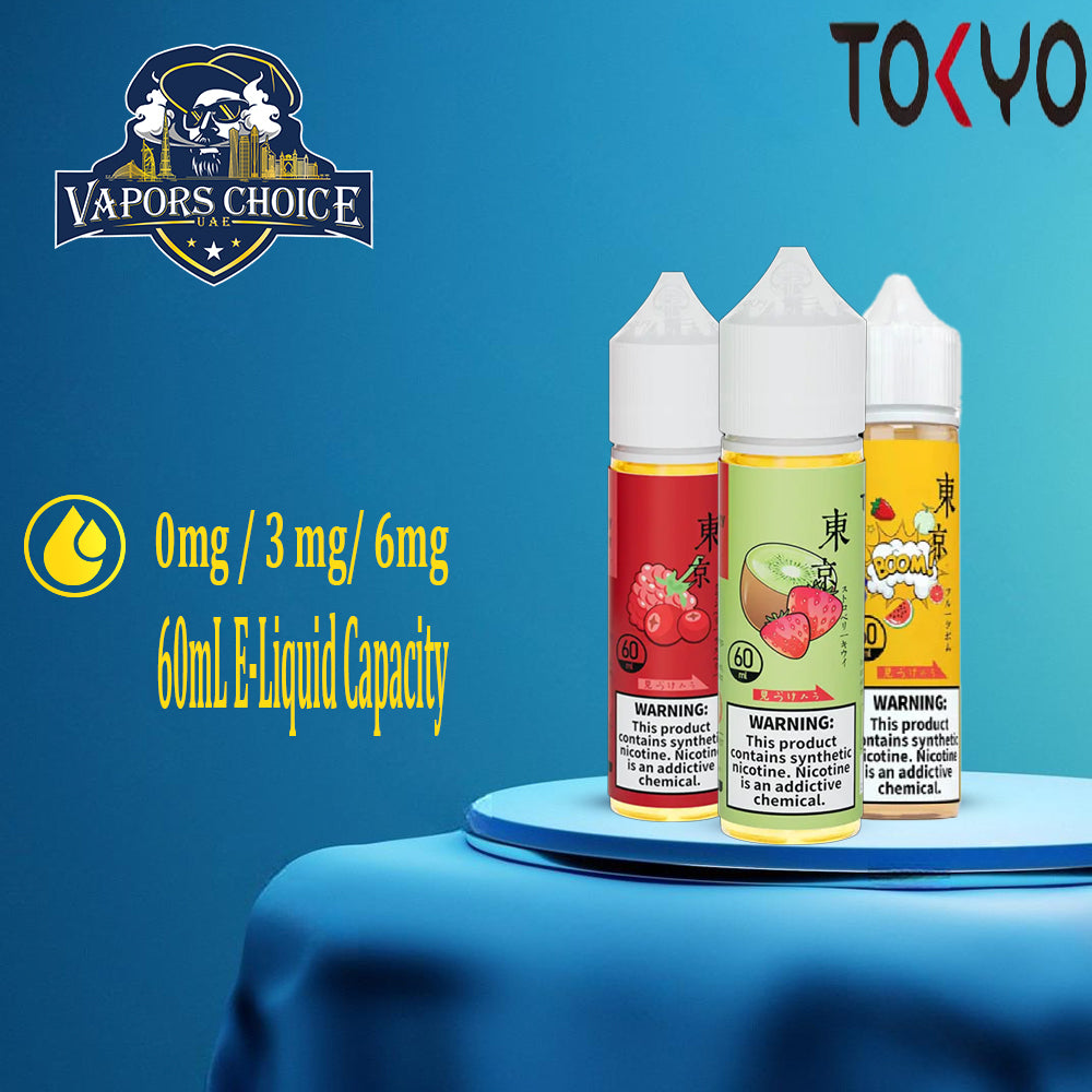 TOKYO E-Juices E-Liquids  60ML & UAE & Abu Dhabi 