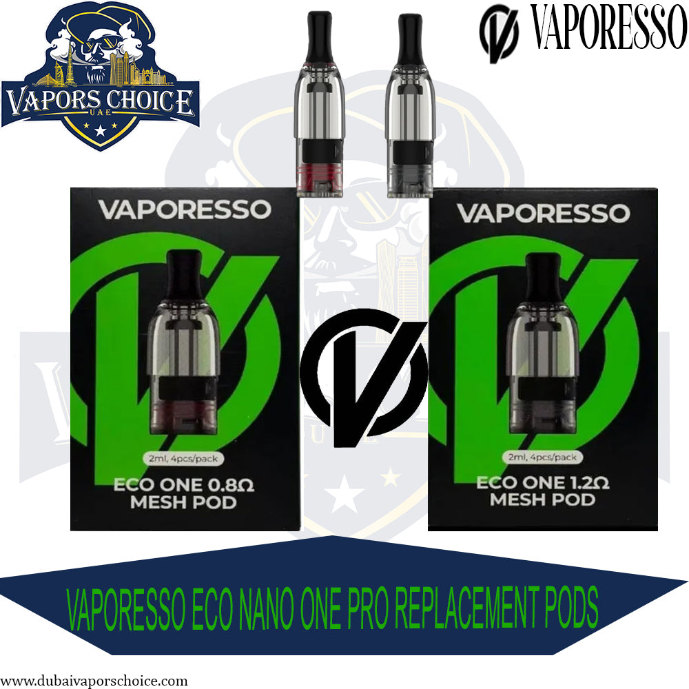 VAPORESSO ECO NANO ONE PRO REPLACEMENT PODS, UAE  Abu Dhabi & Dubai