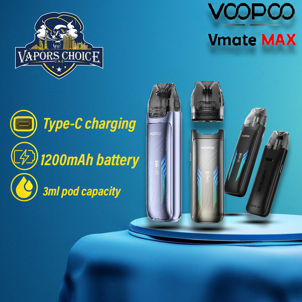 VOOPOO VMATE MAX Pod System Kit 30W & Abu Dhabi 