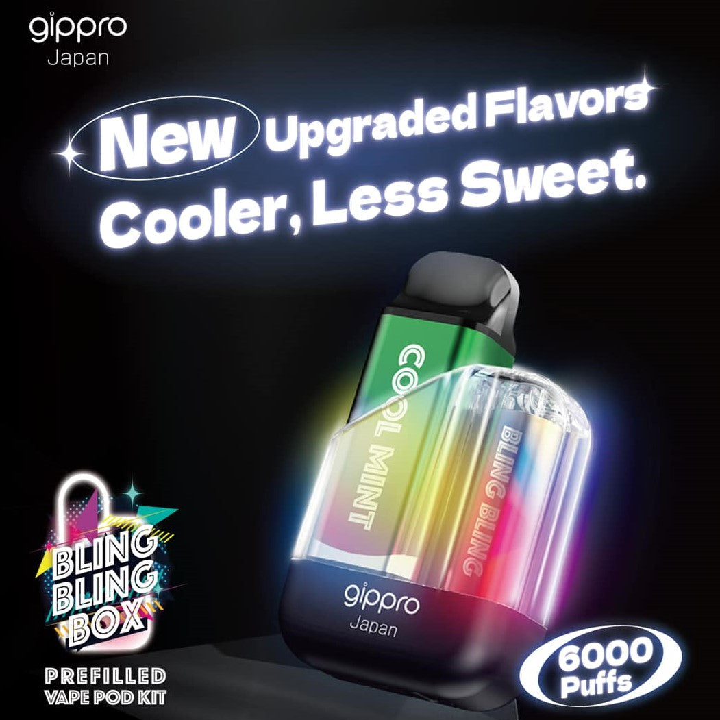 GIPPRO BLING BLING 6000 PUFFS DISPOSABLE VAPE - Vape Here Store