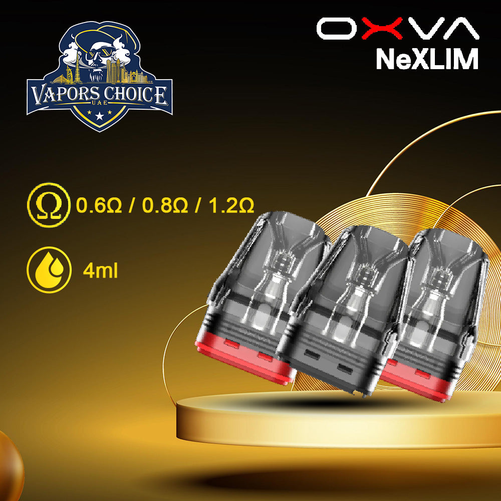 OXVA  NeXLIM (TOP FILL) REPLACEMENT PODS UAE Abu Dhabi