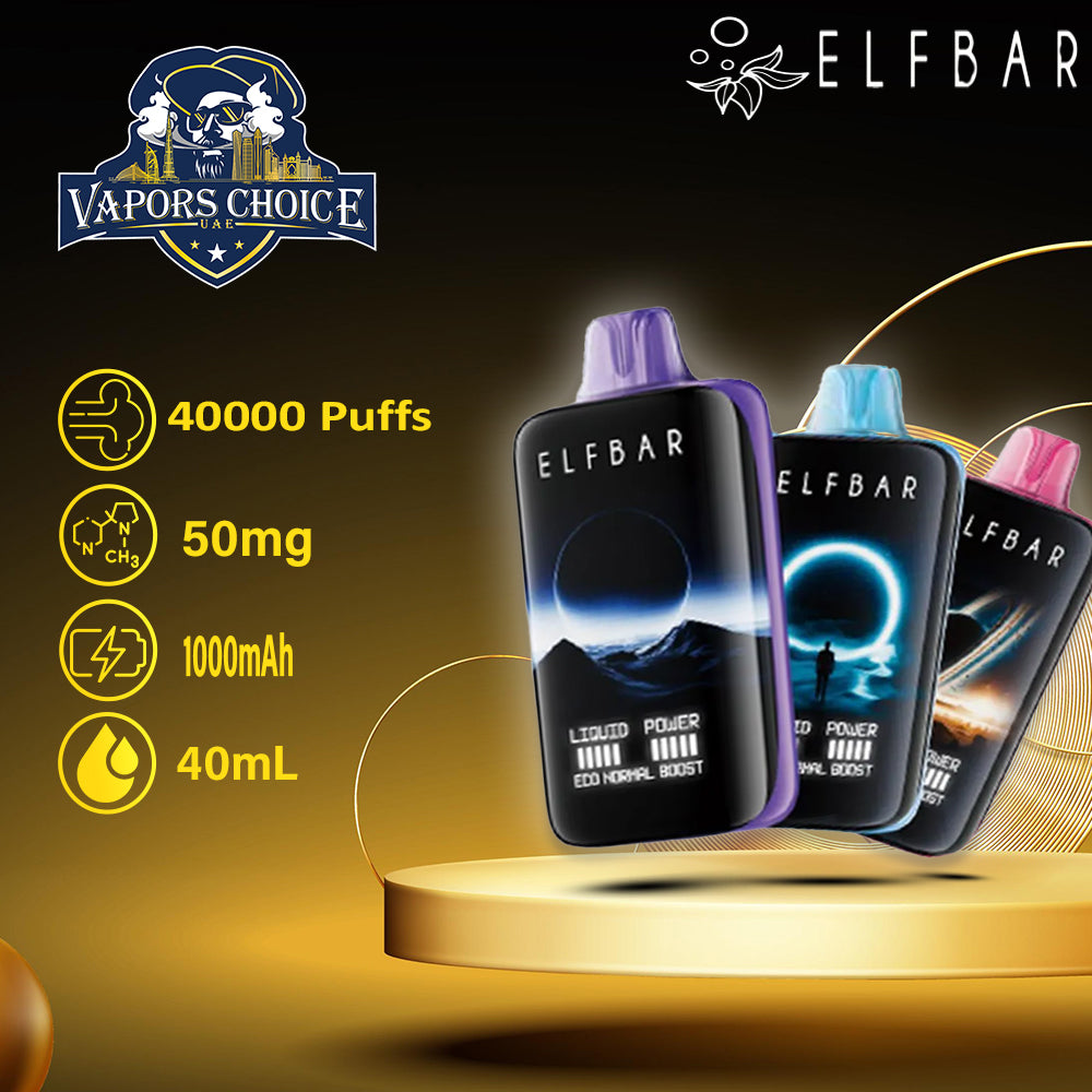 ELF BAR MOONNIGHT 40K PUFFS DISPOSABLE  VAPE  & UAE & Dubai 