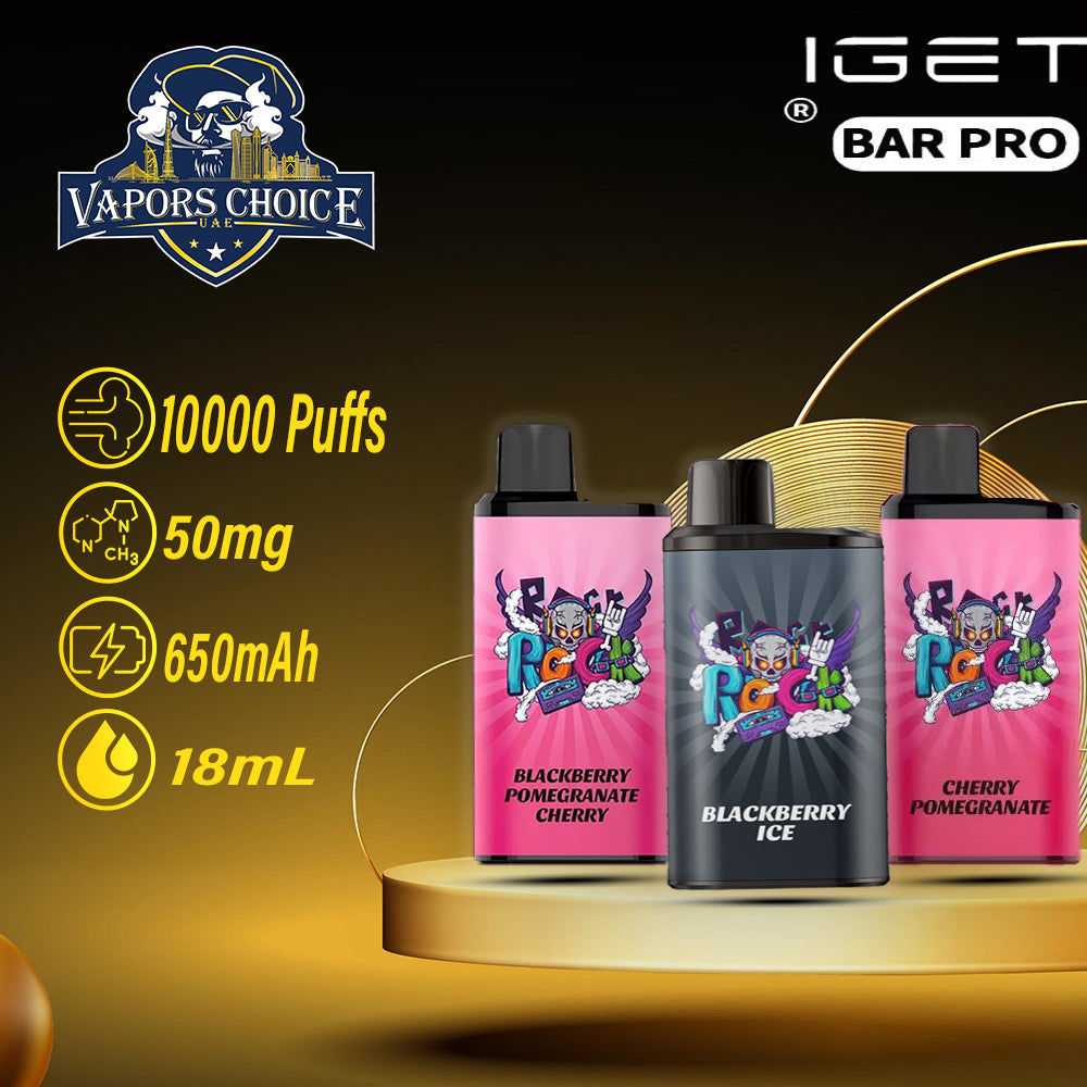 Iget Bar Pro Disposable Pod Device 10K PUFFS & UAE  & Dubai 