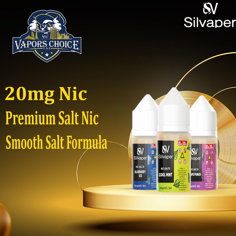 New Silvaper 20mg - Salt Nic 30ml E-Liquid & UAE & Dubai 