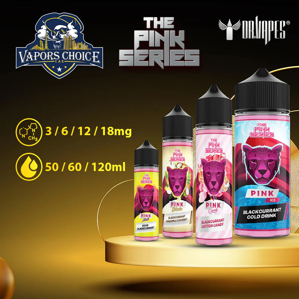 PINK Series E-Liquids By ( DR.VAPE ) & UAE & Dubai 