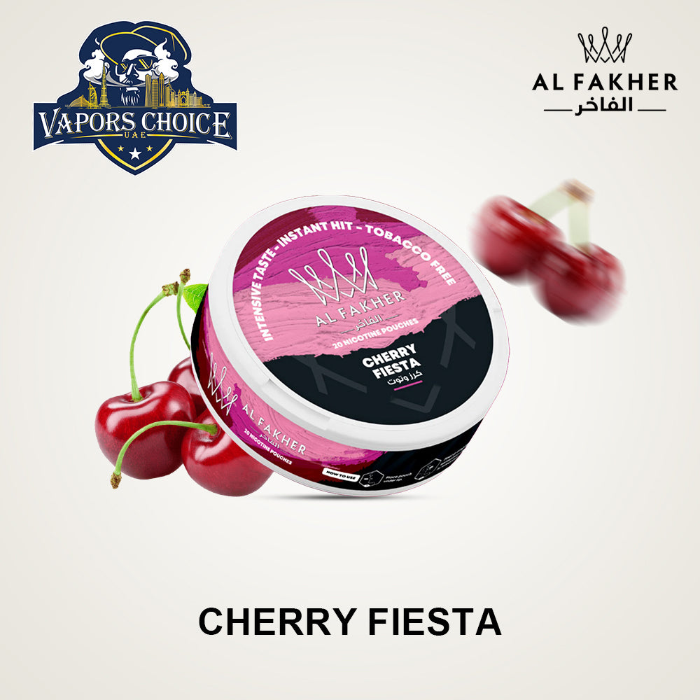 AL Fakher Nicotine Pouches Cherry Fiesta UAE Al Ain