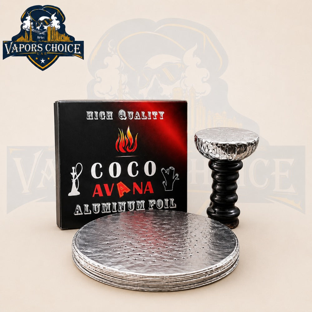 ALUMINUM FOIL SQUARE – Premium Shisha Aluminum Foil for Traditional Hookah Sessions UAE 4