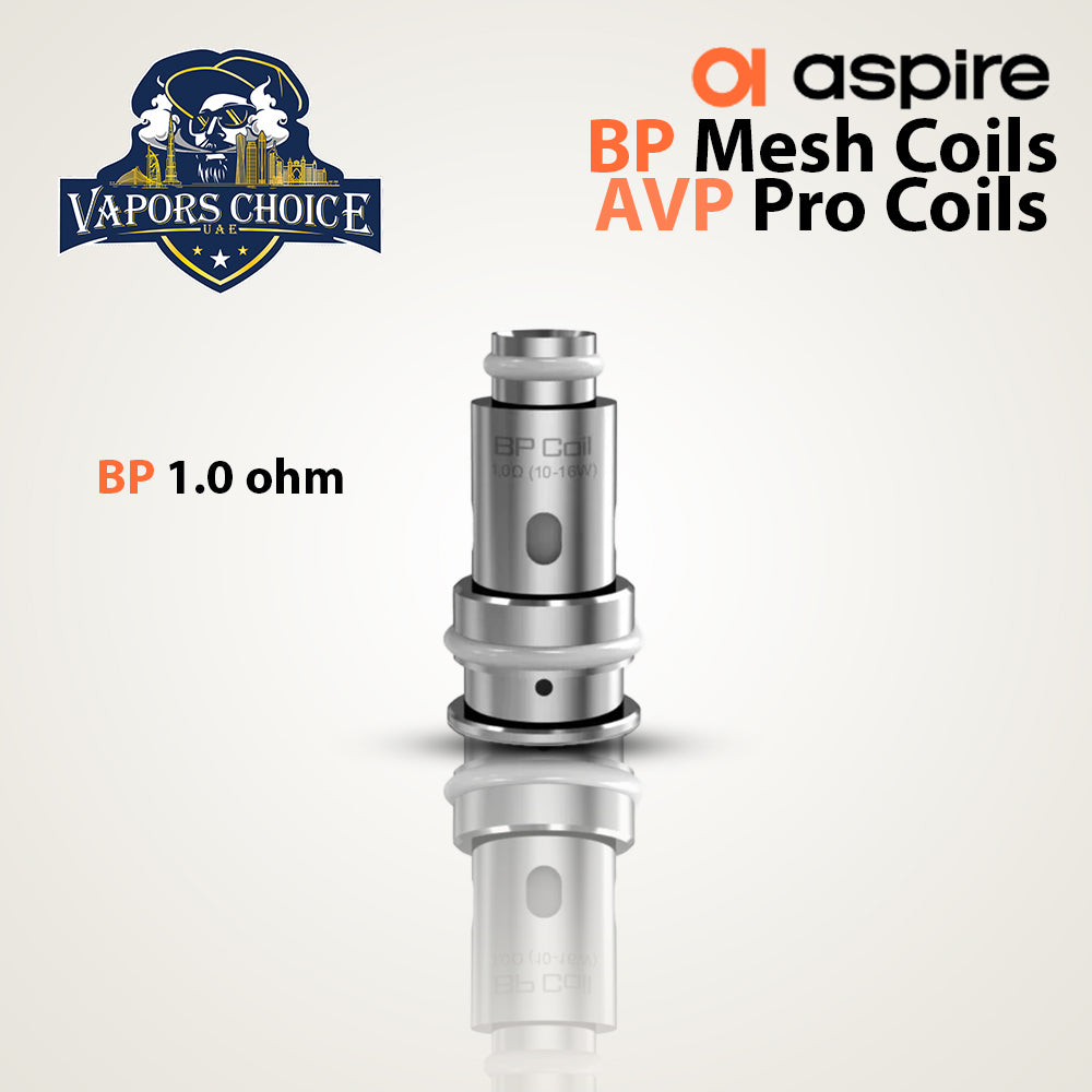ASPIRE BP Mesh Coils & AVP Pro Replacement Coils BP Coil 1.0 ohm UAE Fujairah