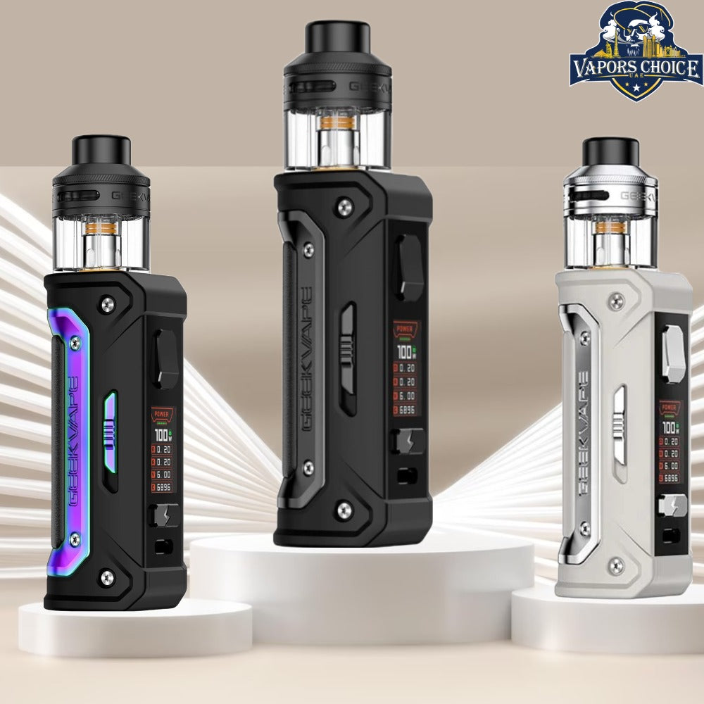 GEEKVAPE E100 AEGIS ETENO KITs - Vapors Choice UAE GEEKVAPE E100 AEGIS ETENO KITs - Vapors Choice UAE