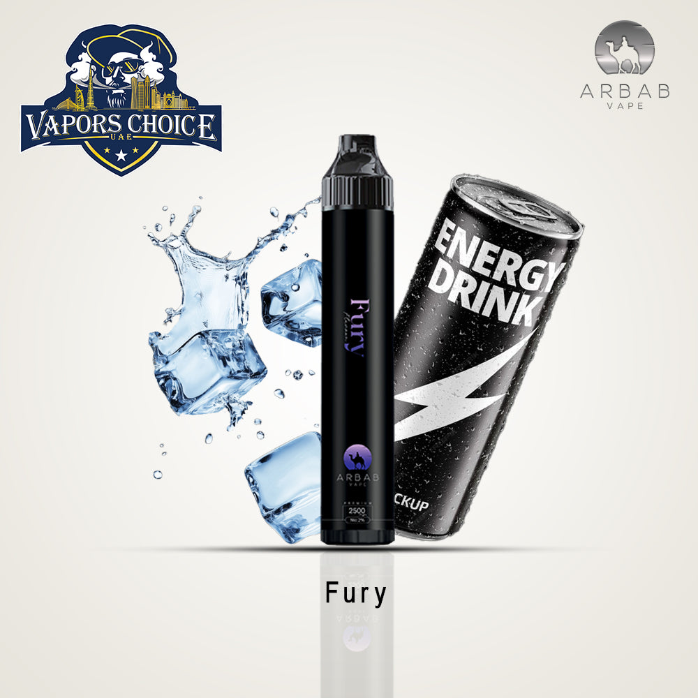 Arbab Vape (20mg) 2500 PUFFS - DISPOSABLE VAPE Fury UAE Ajman
