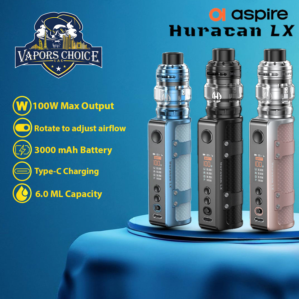 Aspire Huracan LX 100W (Internal Battery) Vape Kit UAE Dubai