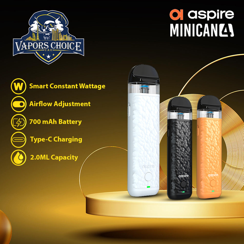 Aspire Minican 4 Pod System Vape Kit UAE Dubai