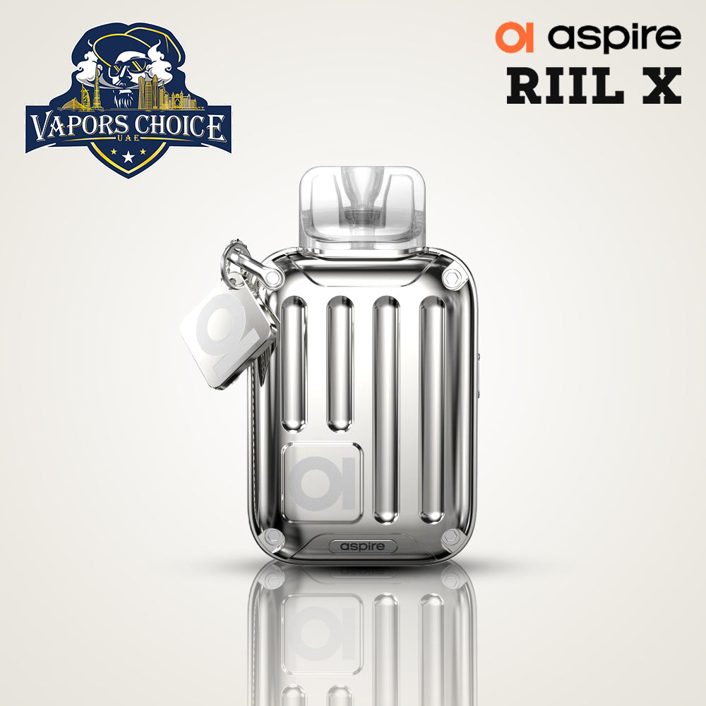 Aspire Riil X Pod Kit 700mAh 24k Gold-Plated & Silver Silver UAE Dubai