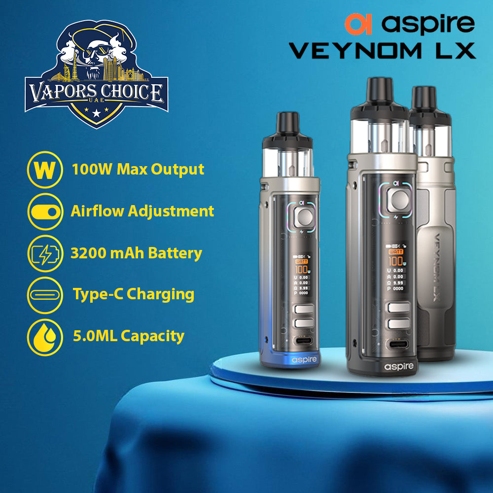 Aspire Veynom LX Kit 100W UAE Abu Dhabi