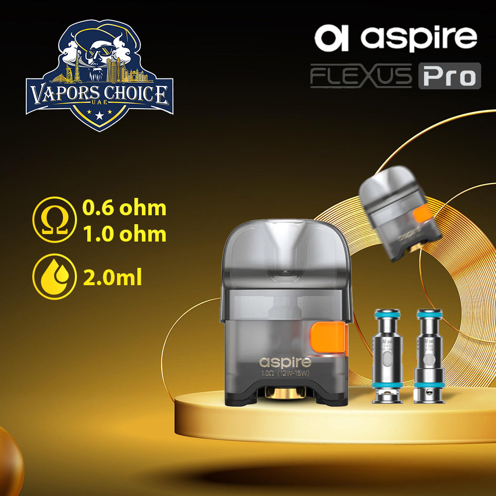 Aspire Flexus Pro Replacement Side Filling Pods 2ml UAE Dubai