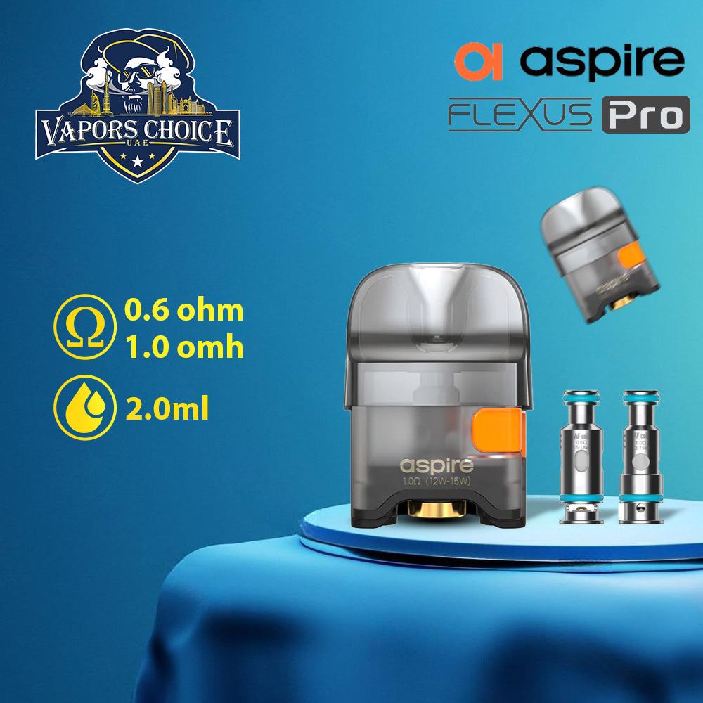 Aspire Flexus Pro Replacement Side Filling Pods 2ml UAE Abu Dhabi