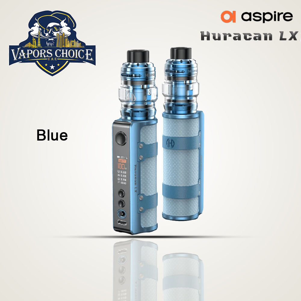 Aspire Huracan LX 100W (Internal Battery) Vape Kit Blue UAE Abu Dhabi