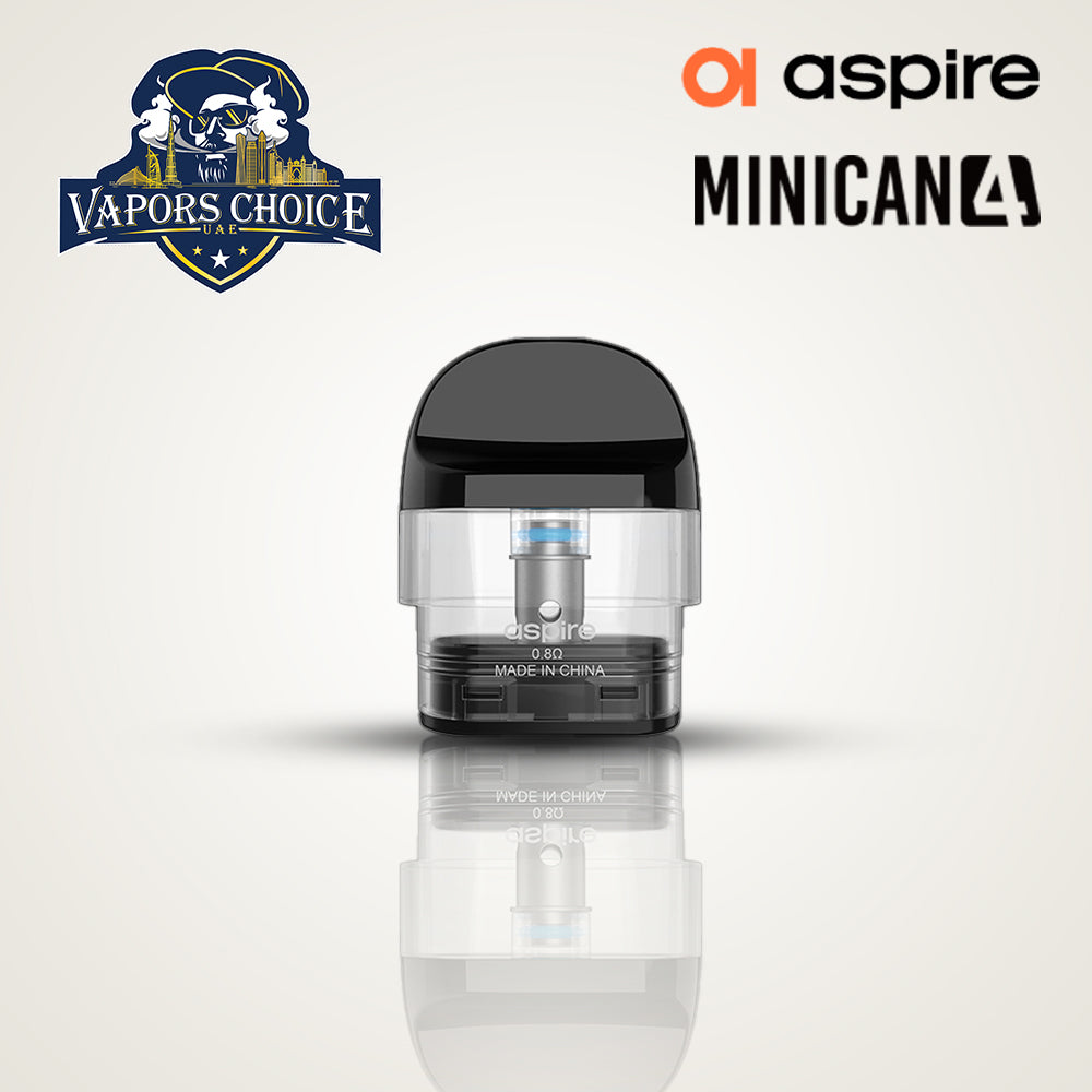 Aspire MINICAN Replacement Pods with Meshed Coil 3ml - Vapors Choice UAE Aspire MINICAN Replacement Pods with Meshed Coil 3ml - Vapors Choice UAE