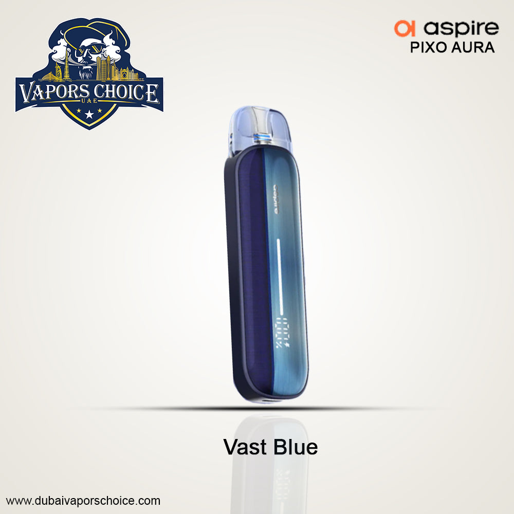 Aspire PIXO AURA Pod Vape Kit 1300mAh Vast Blue UAE Dubai