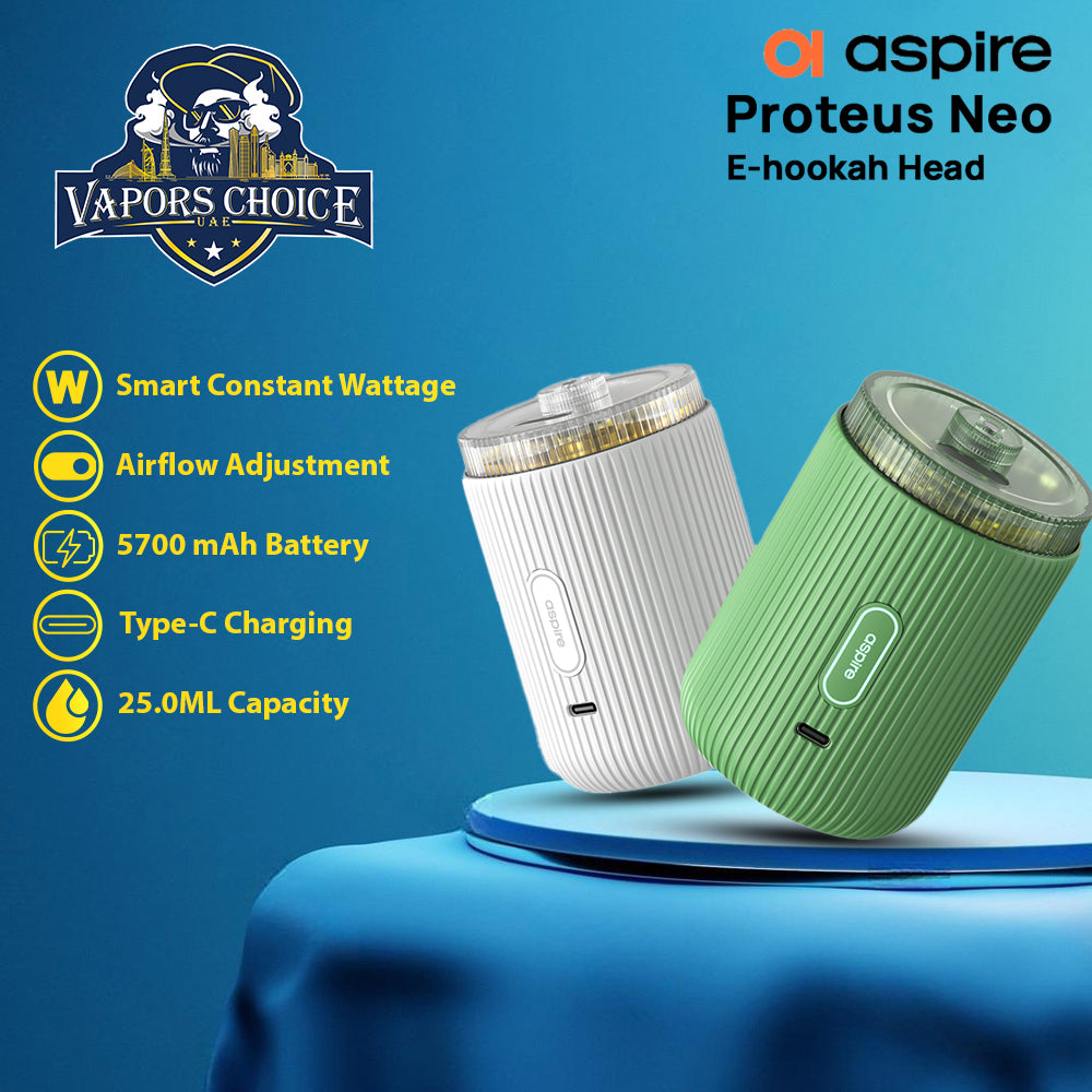 Aspire Proteus Neo 25ml E-Hookah UAE Abu Dhabi