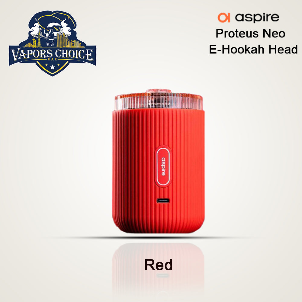 Aspire Proteus Neo kit - E-Hookah Head Red UAE Abu Dhabi