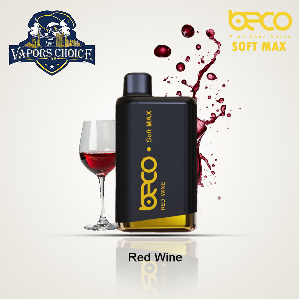 BECO SOFT MAX 12000 PUFFS (20mg) - DISPOSABLE VAPE Red Wine UAE Abu Dhabi & Dubai