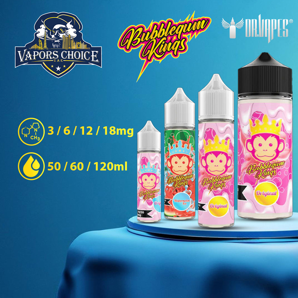 BUBBLEGUM KINGS SERIES E-LIQUIDS By DR.VAPE UAE Abu Dhabi