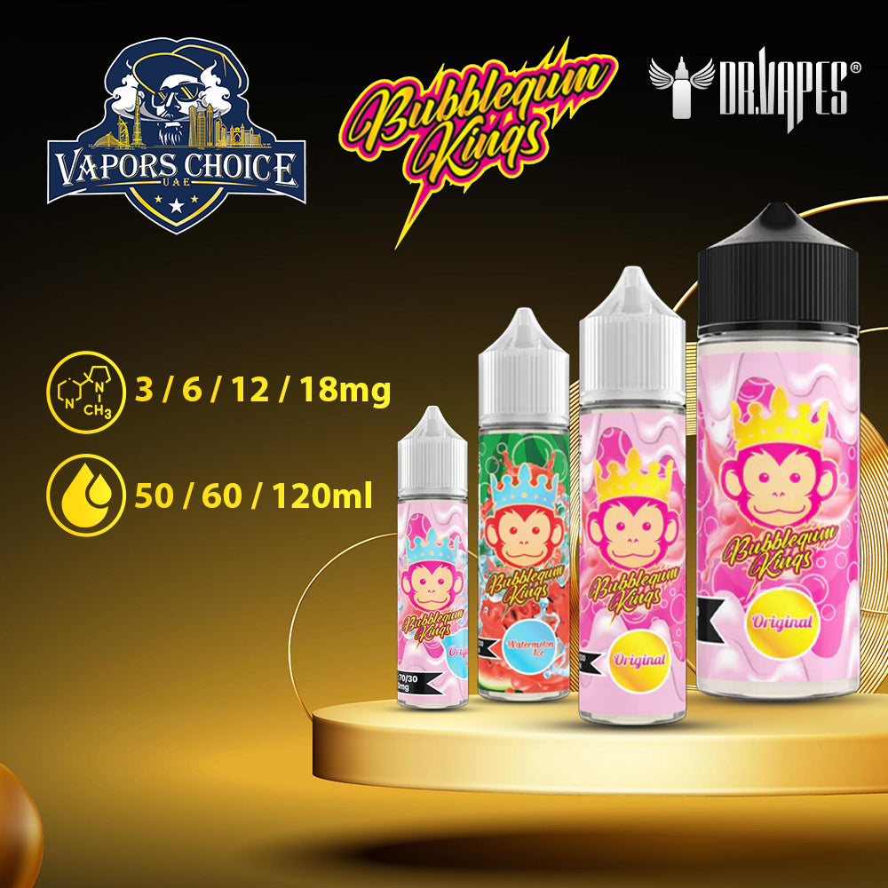 BUBBLEGUM KINGS SERIES E-LIQUIDS By DR.VAPE UAE Dubai