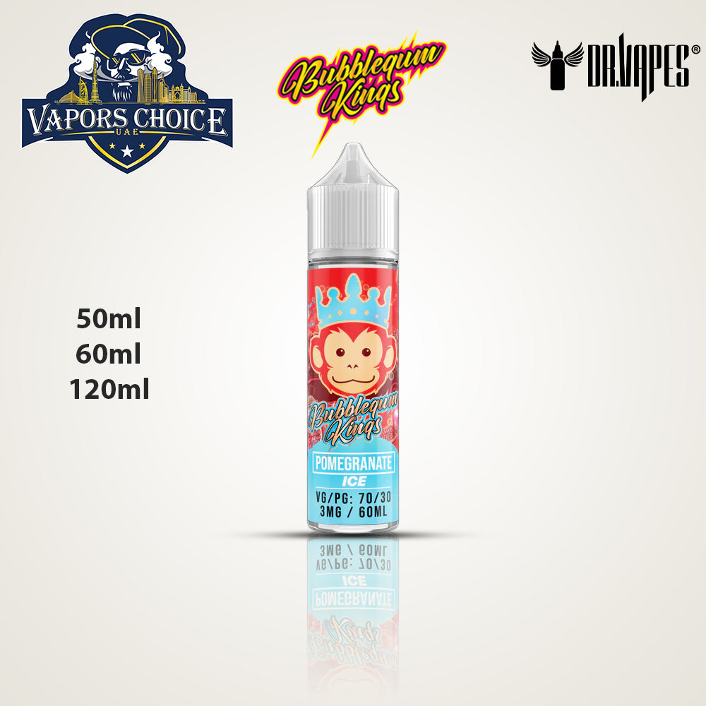 BUBBLEGUM KINGS SERIES E-LIQUIDS By DR.VAPE Bubble Gum Kings Pomegranate Ice UAE Ajman
