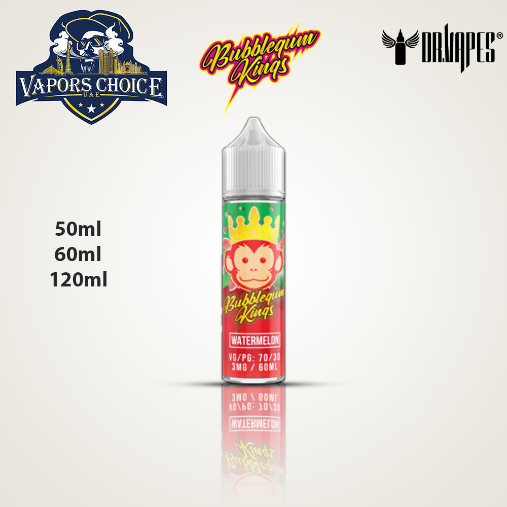 BUBBLEGUM KINGS SERIES E-LIQUIDS By DR.VAPE Bubble Gum Kings Watermelon UAE Fujairah