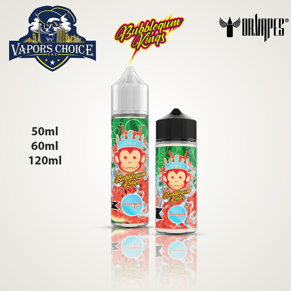 BUBBLEGUM KINGS SERIES E-LIQUIDS By DR.VAPE Bubble Gum Kings Watermelon Ice UAE Sharjah