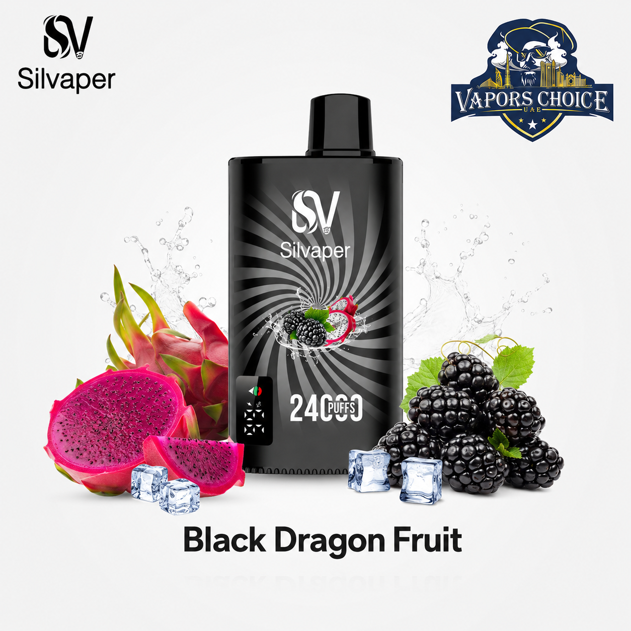 SILVAPER 24000 PUFFS (20mg) - DISPOSABLE VAPE UAE Abu Dhabi 