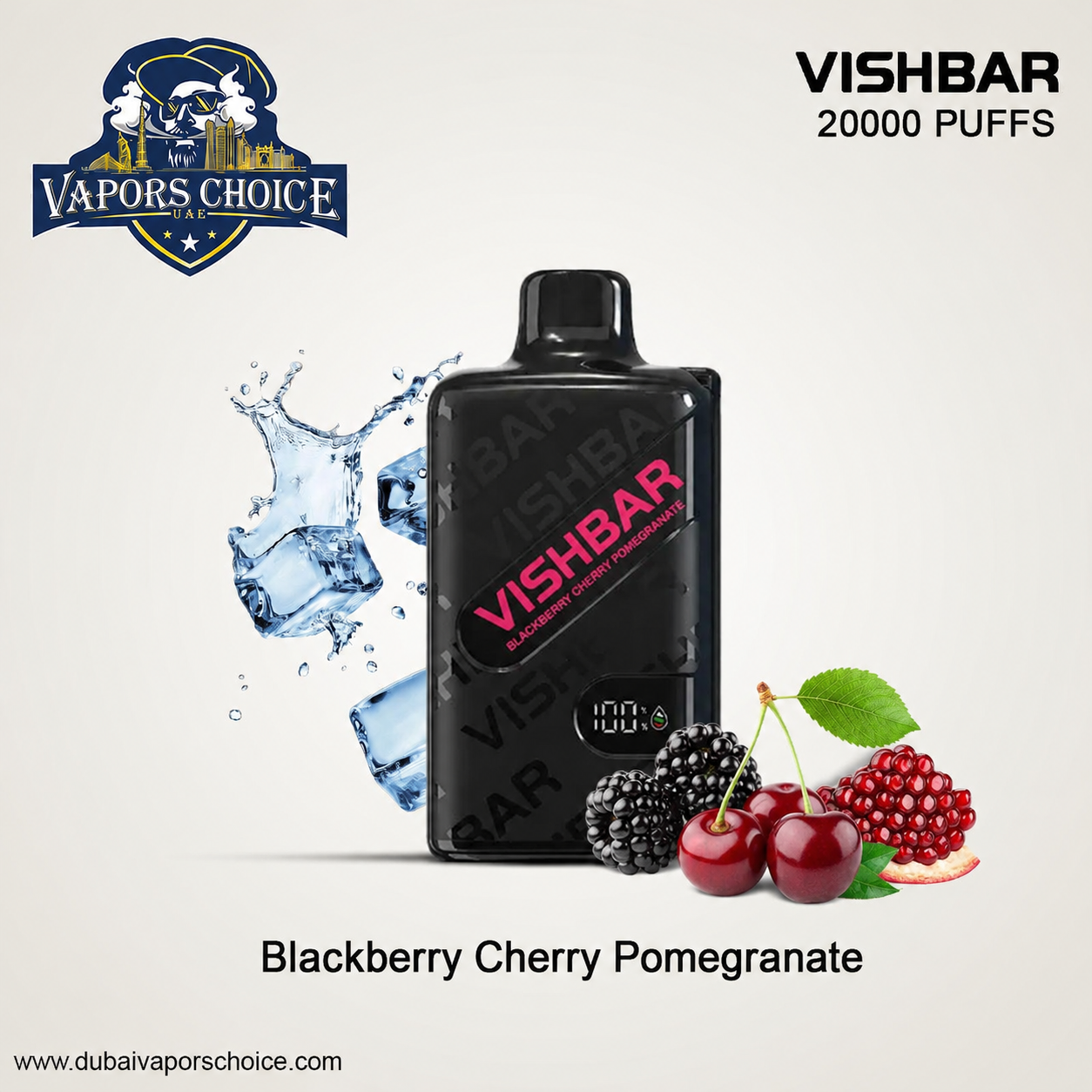 VISHBAR Weekly 20000 PUFFS DESPOSABLE VAPE UAE Dubai 