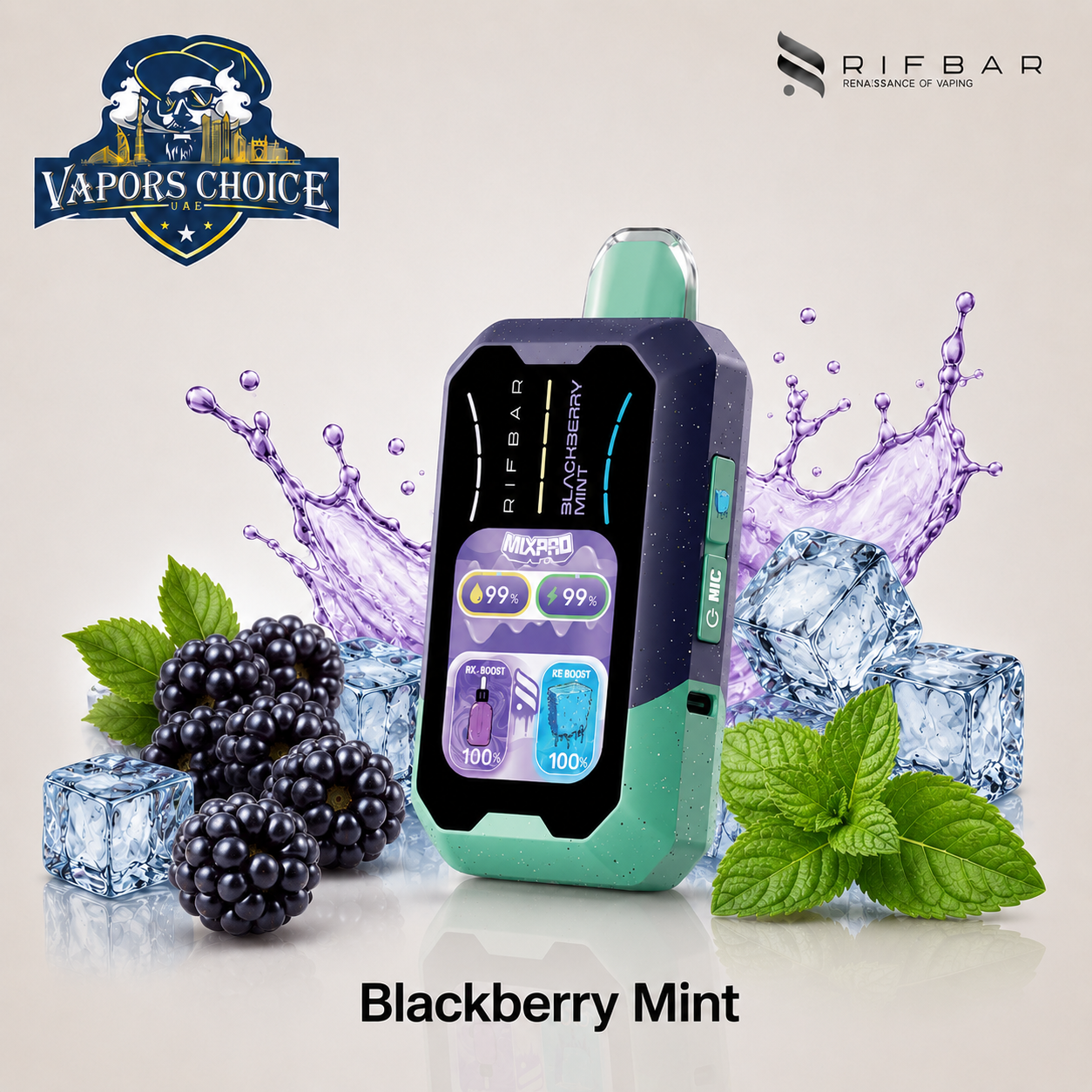 RIFBAR MIX PRO 40K PUFFS Disposable Vape UAE Abu Dhabi 