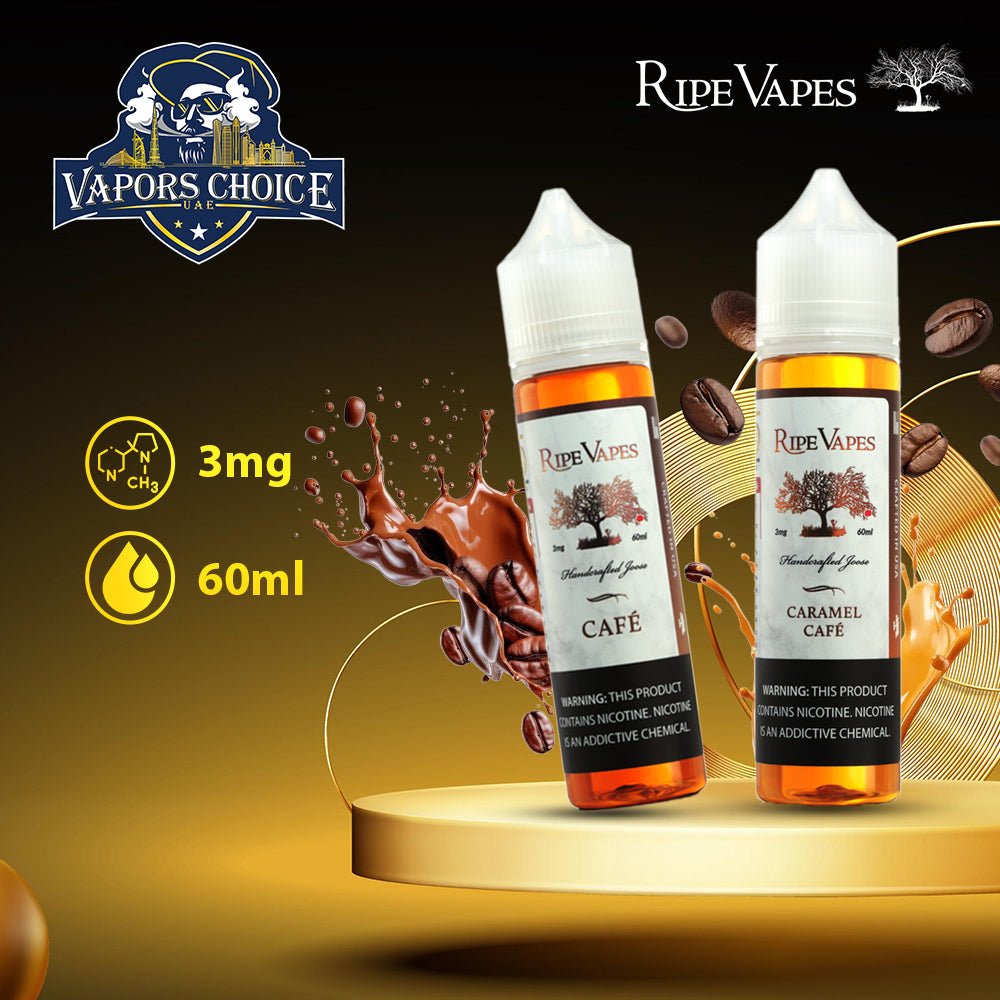 CAFE Collection From Ripe Vapes E LIQUID 60ML & 120ML Abu Dhabi, Dubai UAE