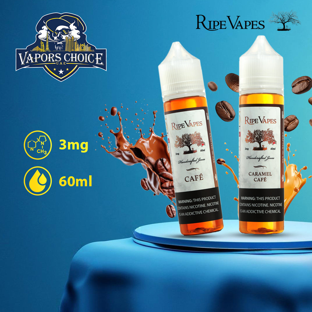 CAFE Collection From Ripe Vapes E LIQUID 60ML & 120ML Abu Dhabi, Dubai UAE
