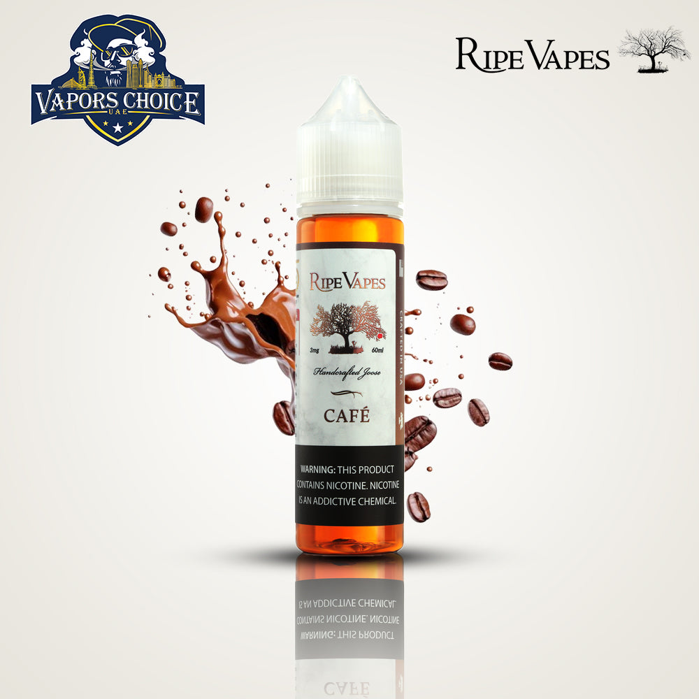 CAFE Collection From Ripe Vapes E LIQUID 60ML & 120ML Cafe Abu Dhabi, Dubai UAE