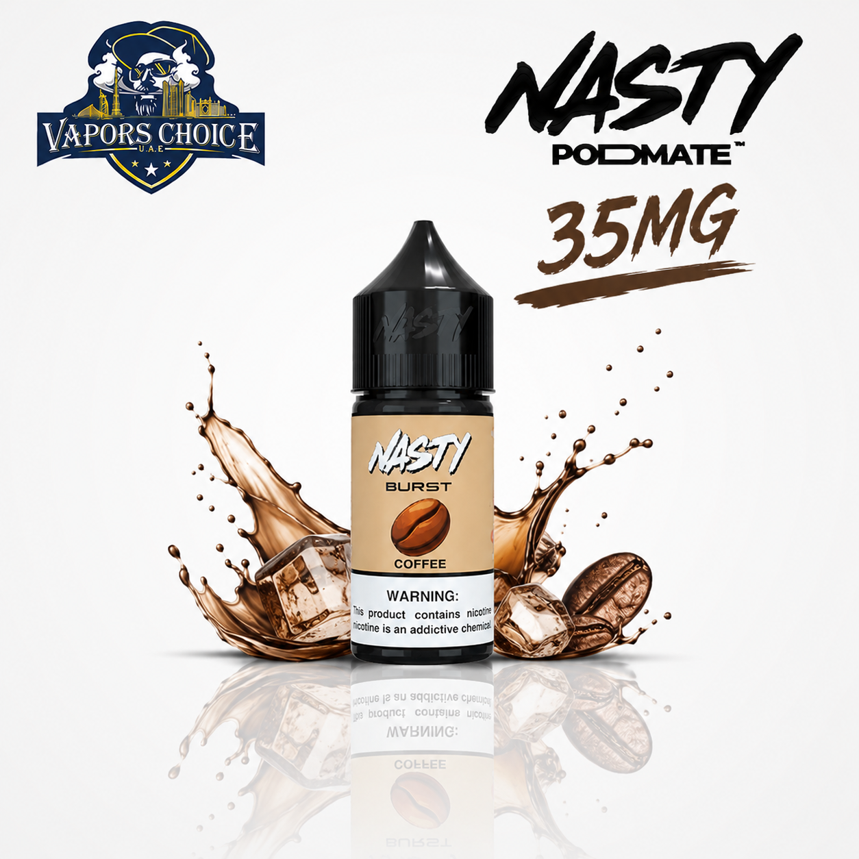 Nasty Burst 30ml Salt Nicotine 35MG & 50MG UAE Abu Dhabi 