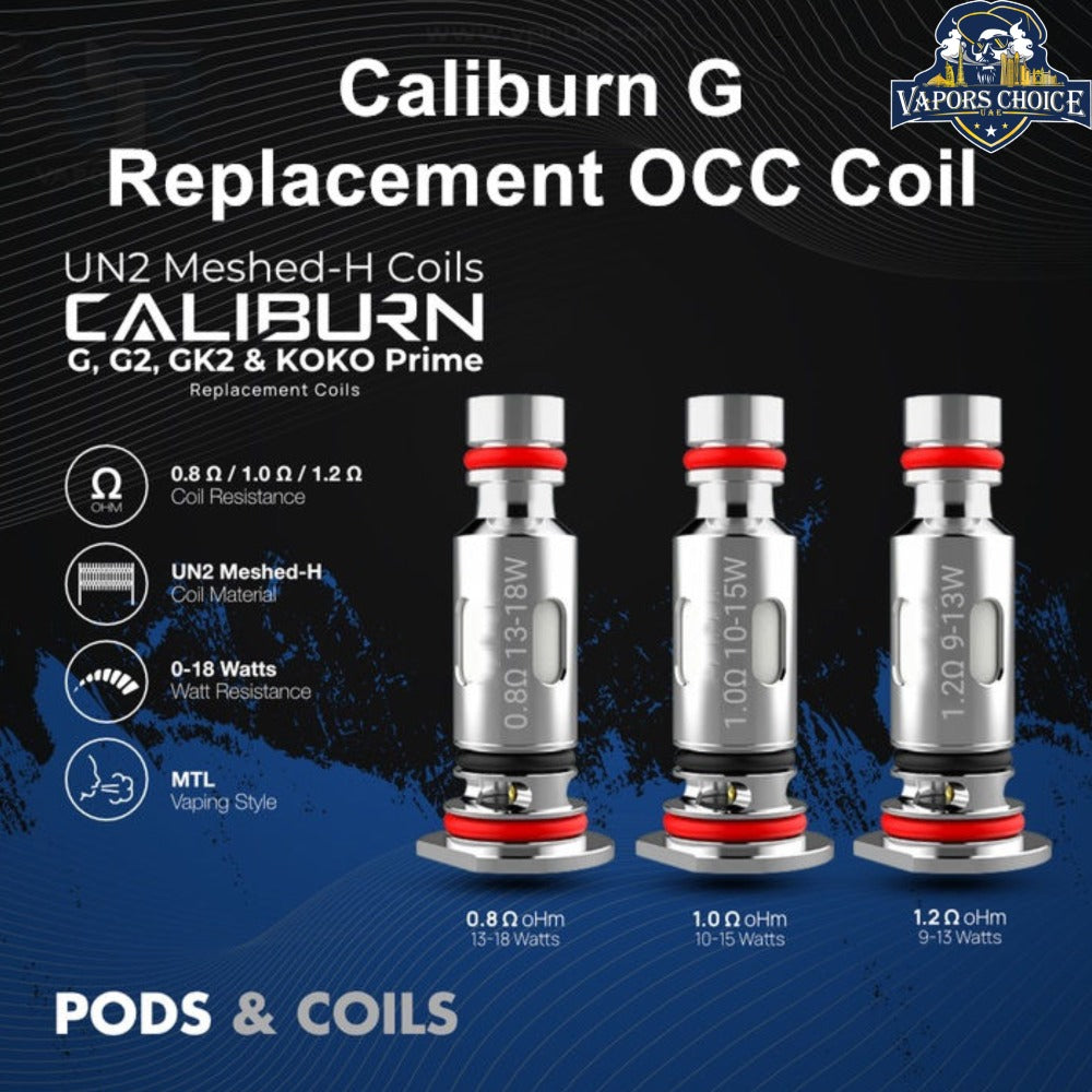 UWELL CALIBURN G /G2 REPLACEMENT COILS - Vapors Choice UAE UWELL CALIBURN G /G2 REPLACEMENT COILS - Vapors Choice UAE