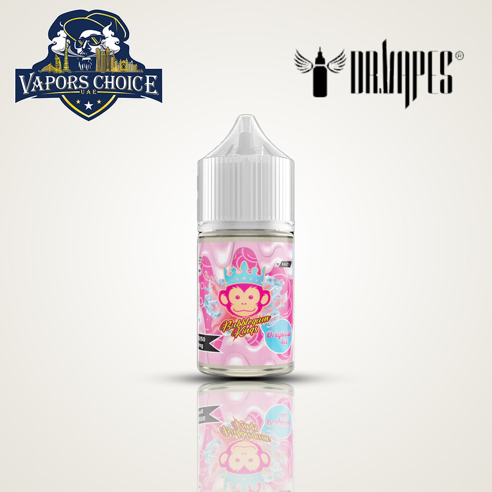 DR VAPES 30ML SALTNIC 20MG & 30MG & 50MG Bubblegum Kings Original Ice Ajman